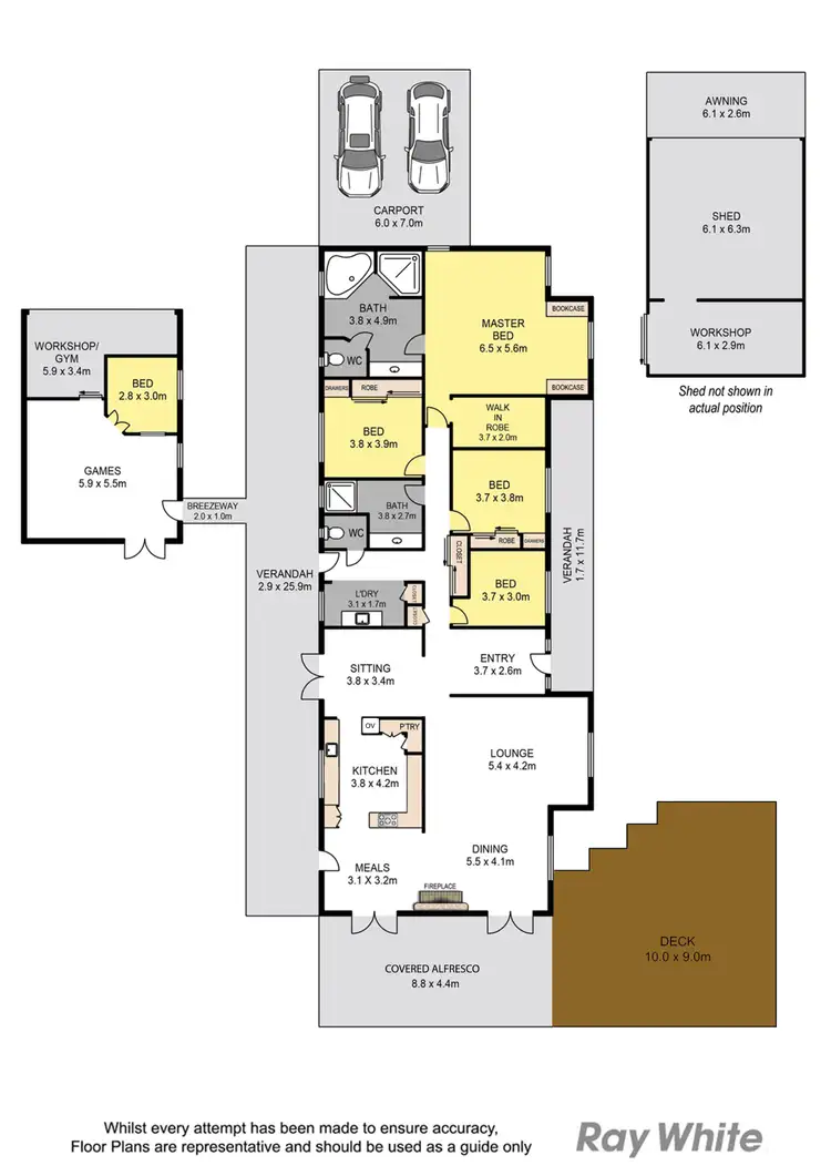 Floorplan of Homely house listing, 3 Hickory Place, Cedar Creek QLD 4520