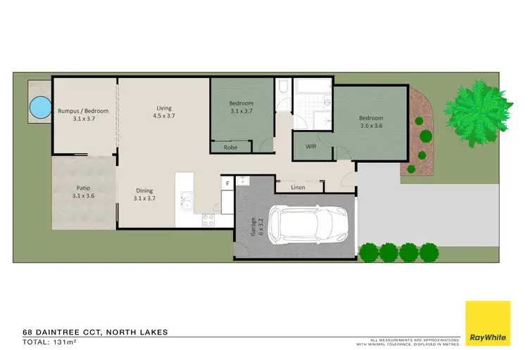 Floorplan of Homely house listing, 68 Daintree Circuit, North Lakes QLD 4509