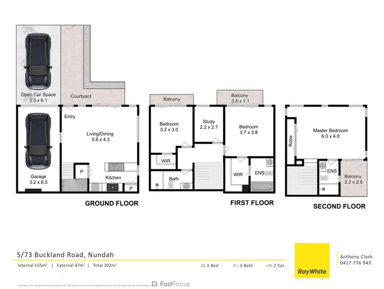Floorplan of Homely townhouse listing, 5/73 Buckland Road, Nundah QLD 4012