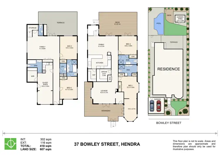 Floorplan of Homely house listing, 37 Bowley Street, Hendra QLD 4011