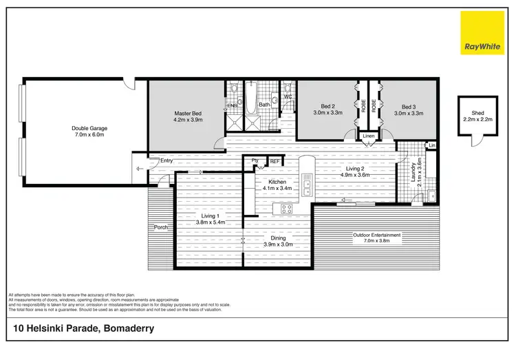 Floorplan of Homely house listing, 10 Helsinki Parade, Bomaderry NSW 2541