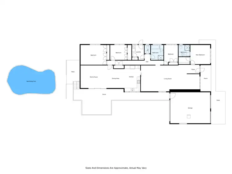 Floorplan of Homely house listing, 407 Carlma Crescent, Lavington NSW 2641