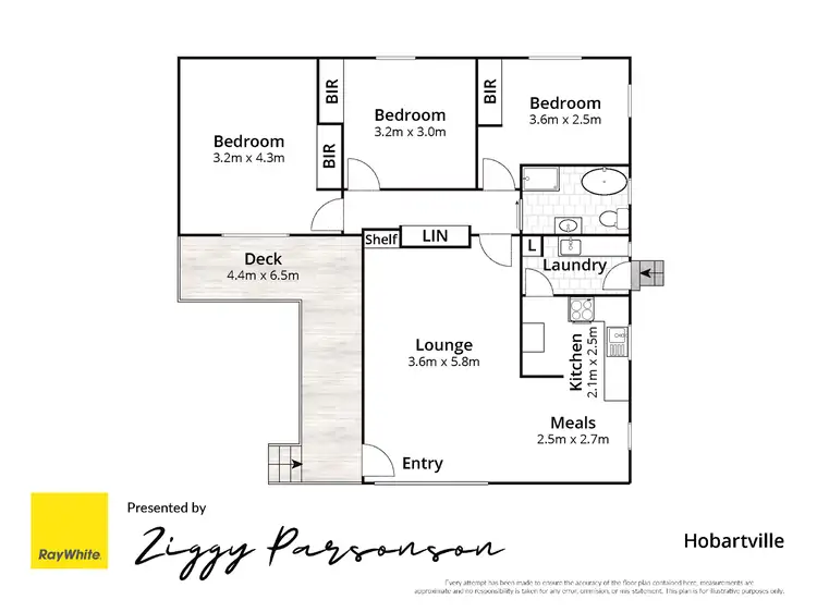 Floorplan of Homely house listing, 8 Day Avenue, Hobartville NSW 2753