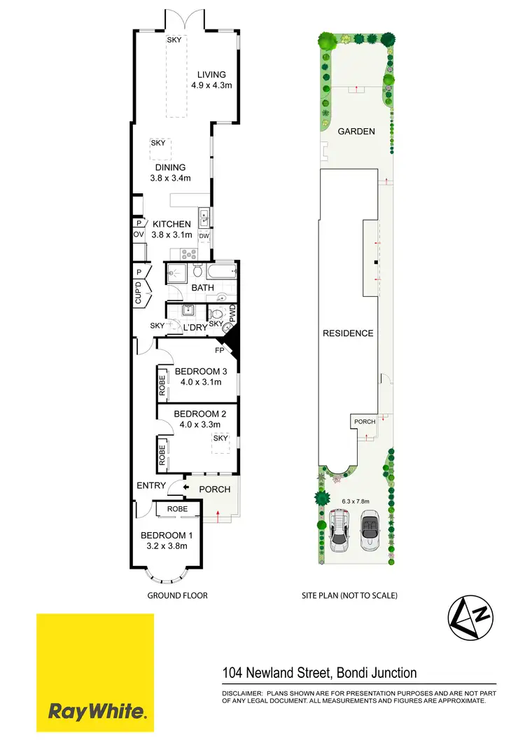 Floorplan of Homely house listing, 104 Newland Street, Bondi Junction NSW 2022