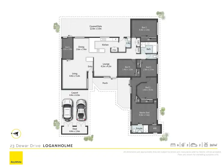 Floorplan of Homely house listing, 23 Dewar Drive, Loganholme QLD 4129