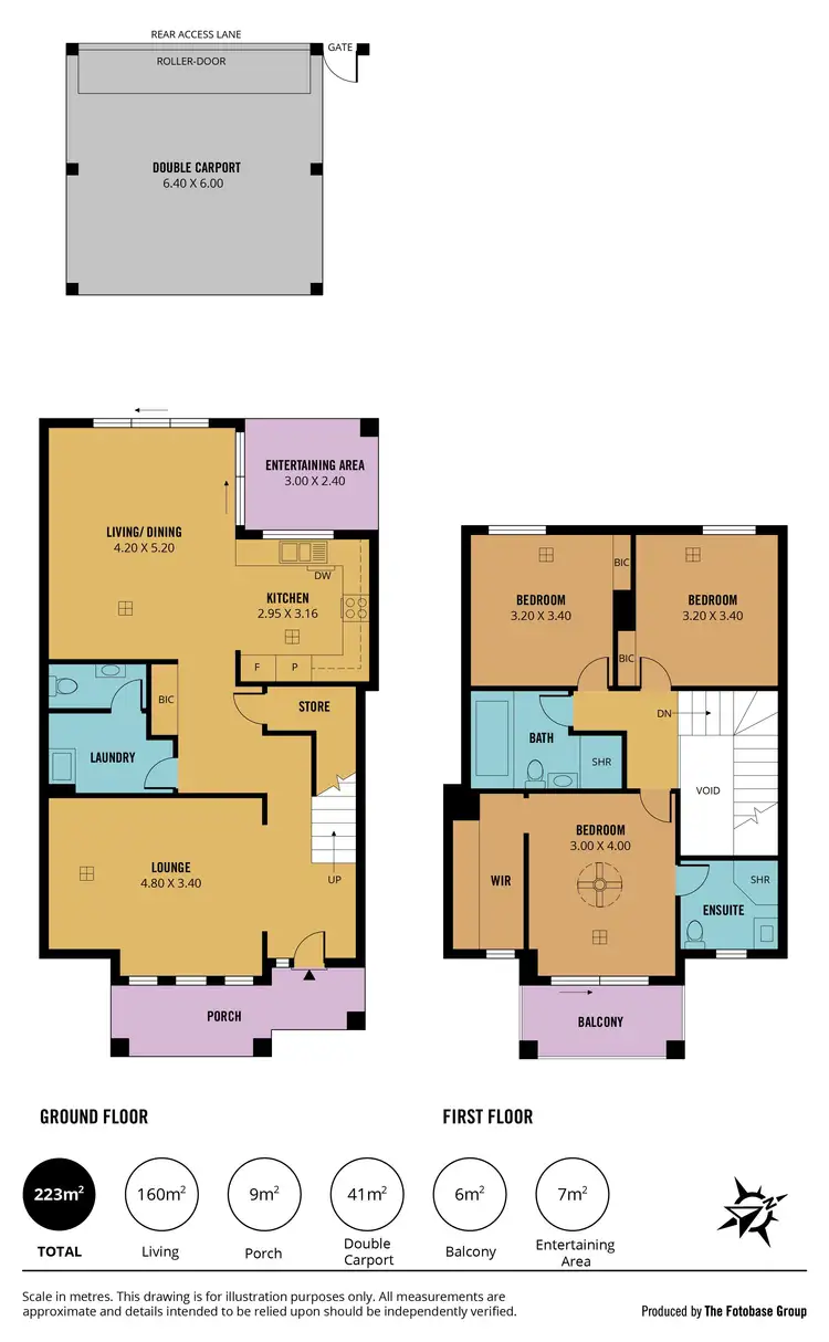 Floorplan of Homely house listing, 32 City View Boulevard, Lightsview SA 5085