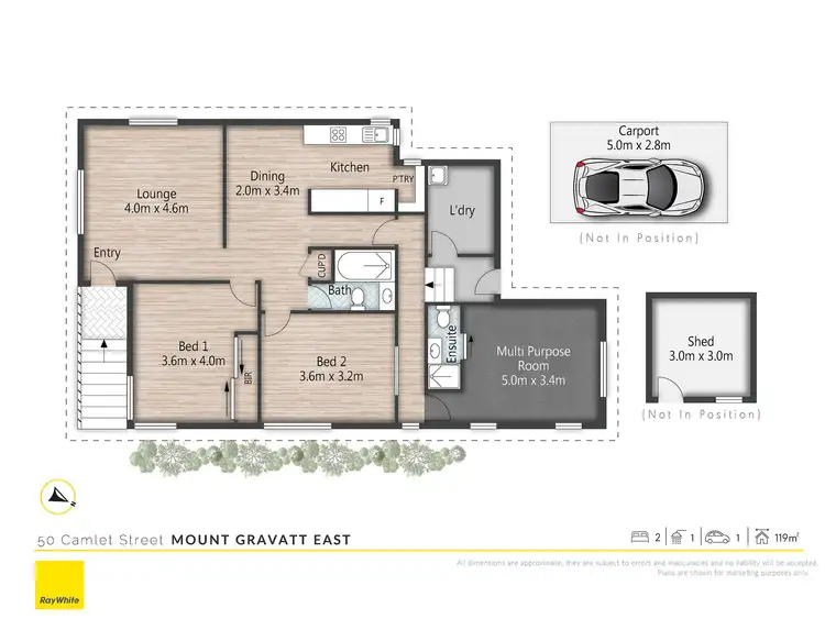 Floorplan of Homely house listing, 50 Camlet Street, Mount Gravatt East QLD 4122