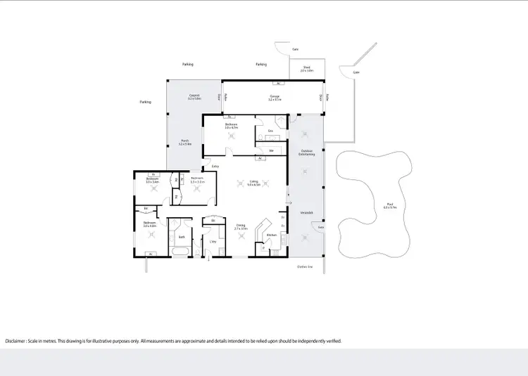 Floorplan of Homely house listing, 7 Heron Street, Djugun WA 6725