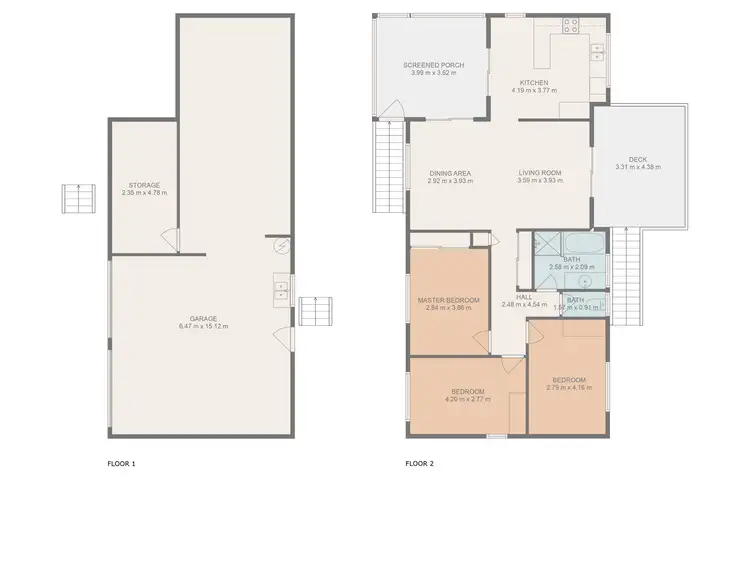 Floorplan of Homely house listing, 6 Alamein Drive, Emerald QLD 4720