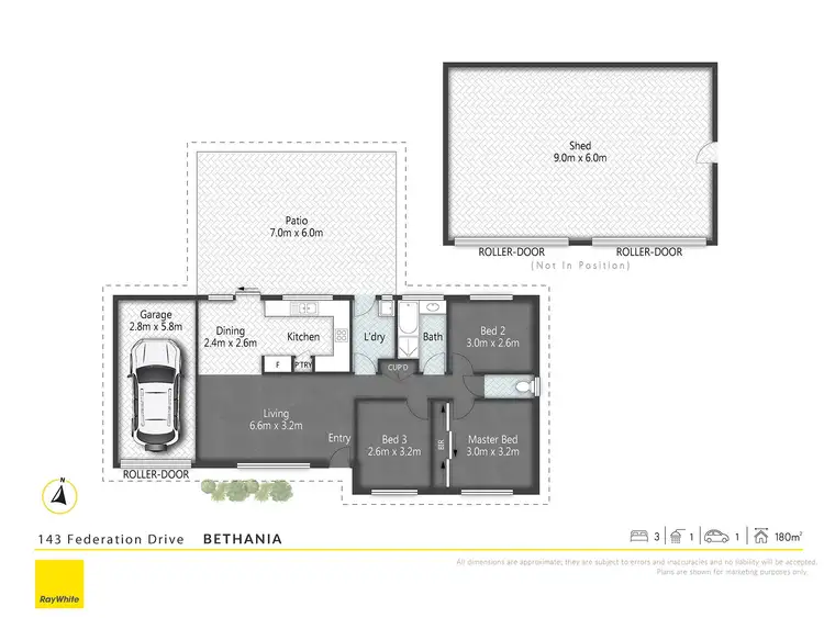 Floorplan of Homely house listing, 143 Federation Drive, Bethania QLD 4205