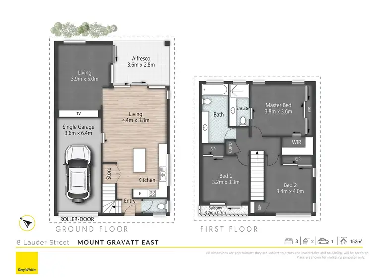 Floorplan of Homely townhouse listing, 8 Lauder Street, Mount Gravatt East QLD 4122