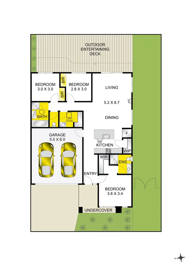 Floorplan of Homely house listing, 8 Runway Street, Mount Duneed VIC 3217