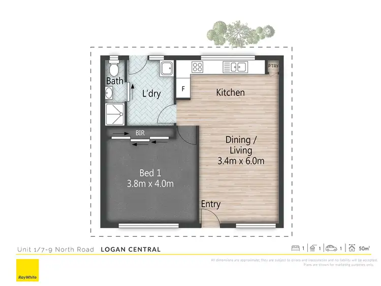 Floorplan of Homely block of units listing, 7-9 North Road, Logan Central QLD 4114