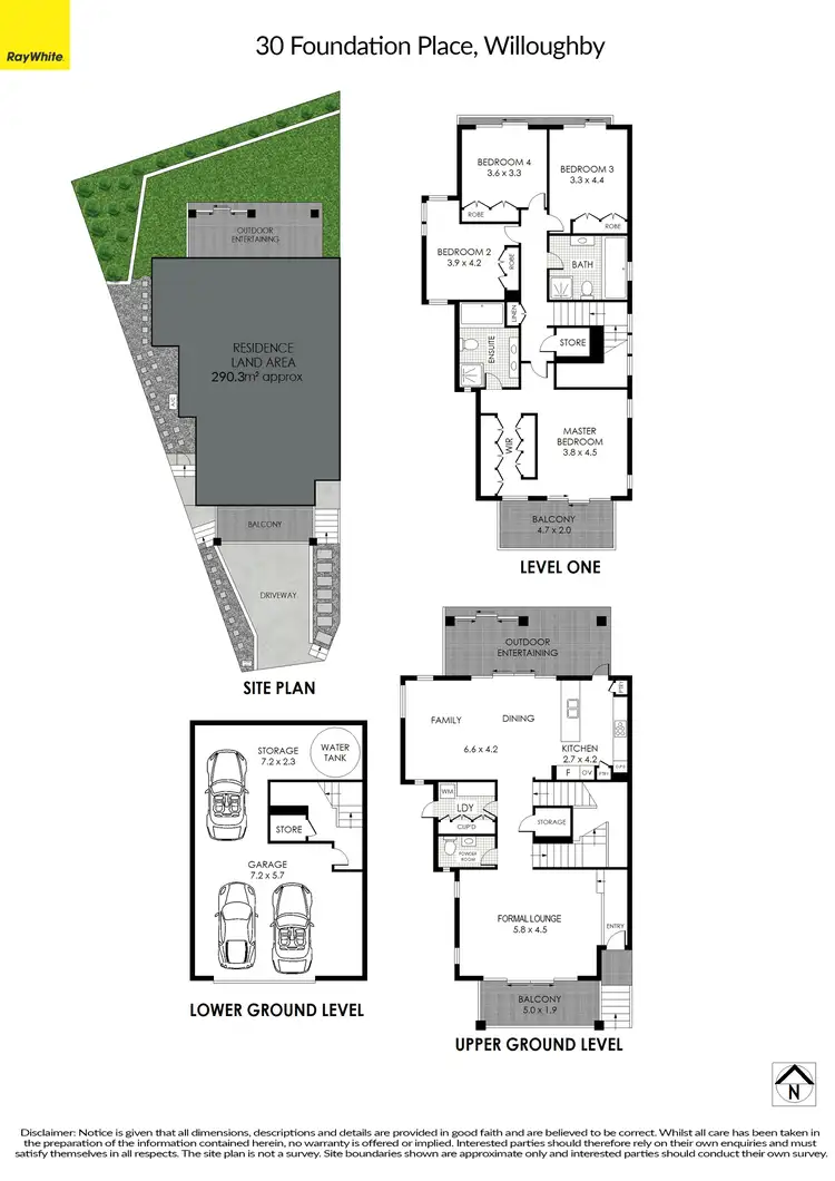 Floorplan of Homely house listing, 30 Foundation Place, Willoughby NSW 2068