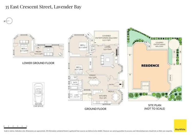Floorplan of Homely house listing, 35 East Crescent Street, Lavender Bay NSW 2060