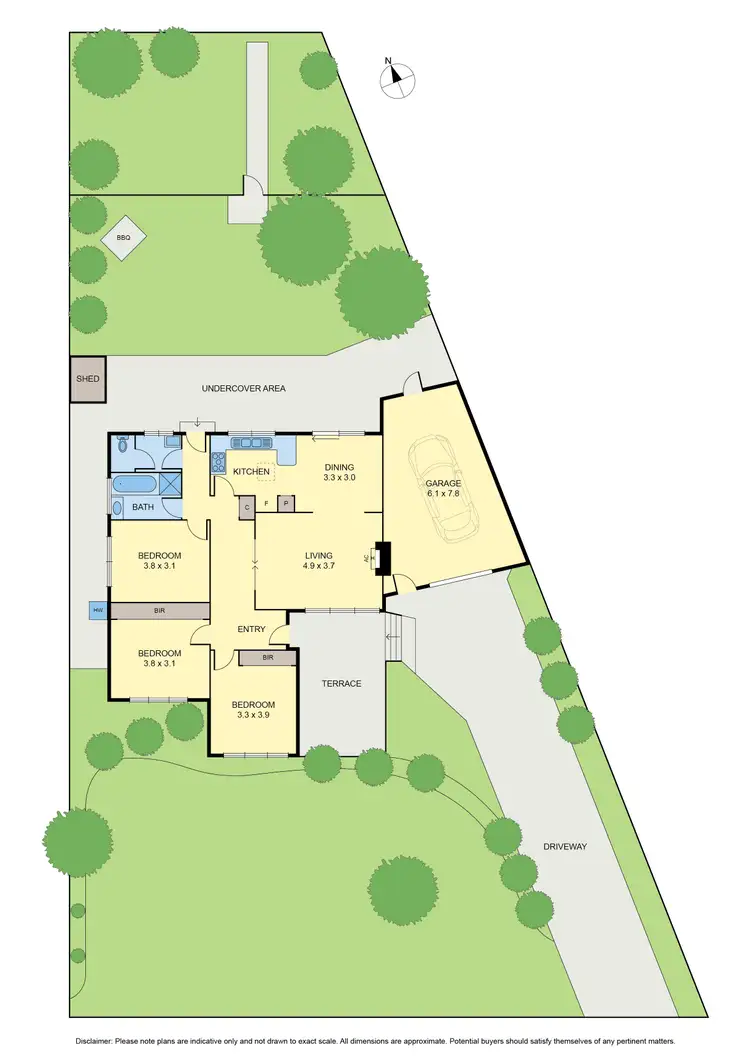 Floorplan of Homely house listing, 68 Ward Street, Glenroy VIC 3046