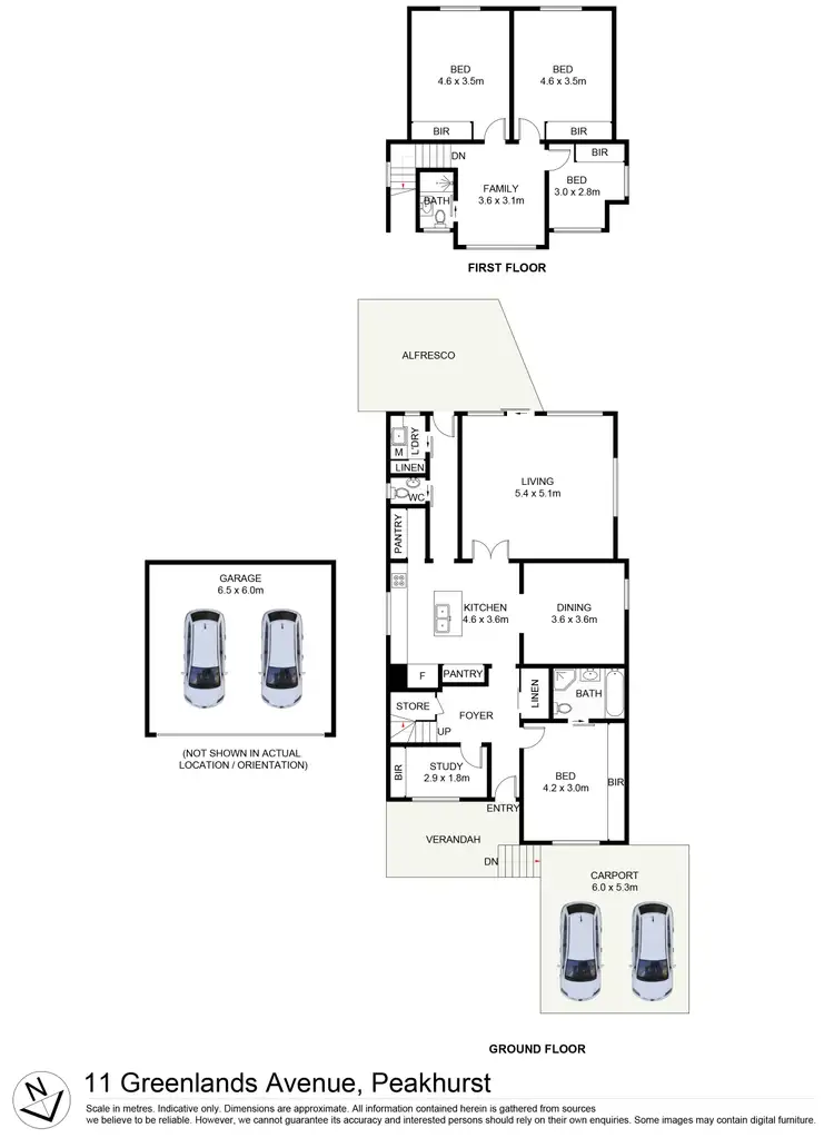 Floorplan of Homely house listing, 11 Greenlands Avenue, Peakhurst NSW 2210