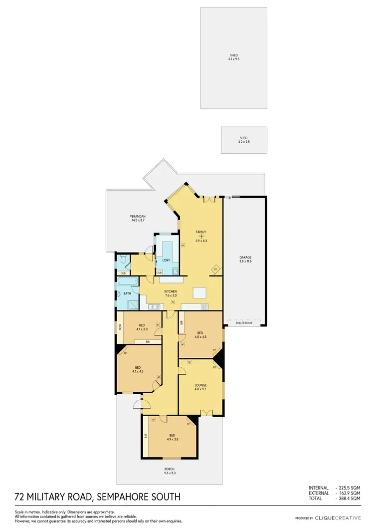 Floorplan of Homely house listing, 72 Military Road, Semaphore South SA 5019