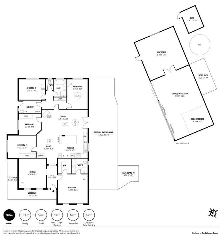 Floorplan of Homely house listing, 14 Jeffrey Street, Nairne SA 5252