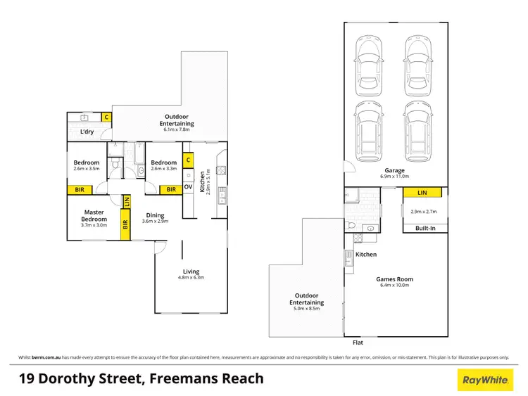 Floorplan of Homely house listing, 19 Dorothy Street, Freemans Reach NSW 2756