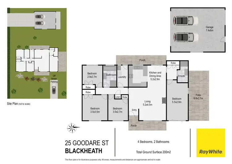 Floorplan of Homely house listing, 25 Goodare Street, Blackheath NSW 2785