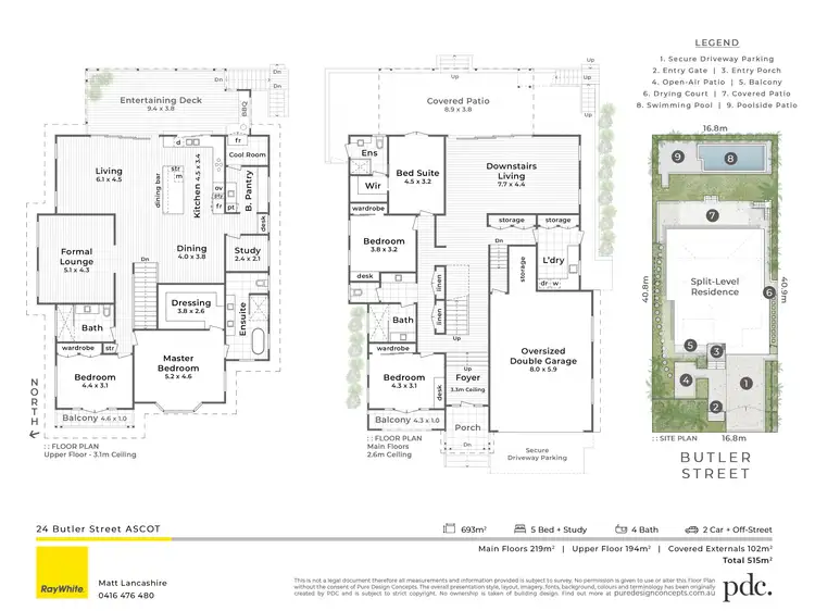 Floorplan of Homely house listing, 24 Butler Street, Ascot QLD 4007