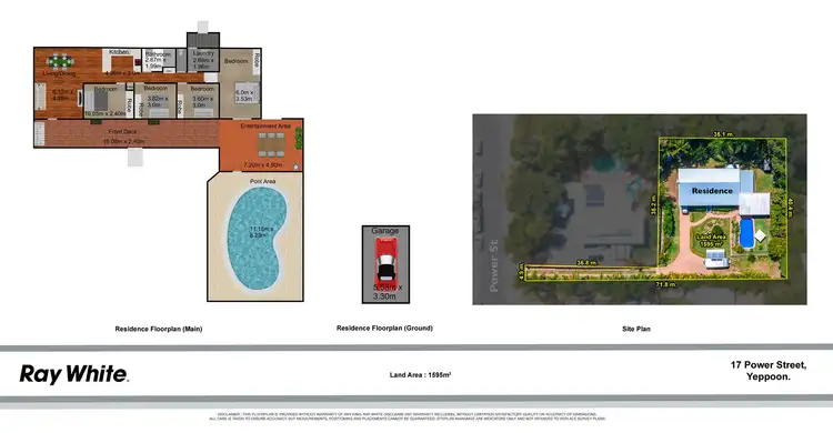 Floorplan of Homely house listing, 17 Power Street, Yeppoon QLD 4703