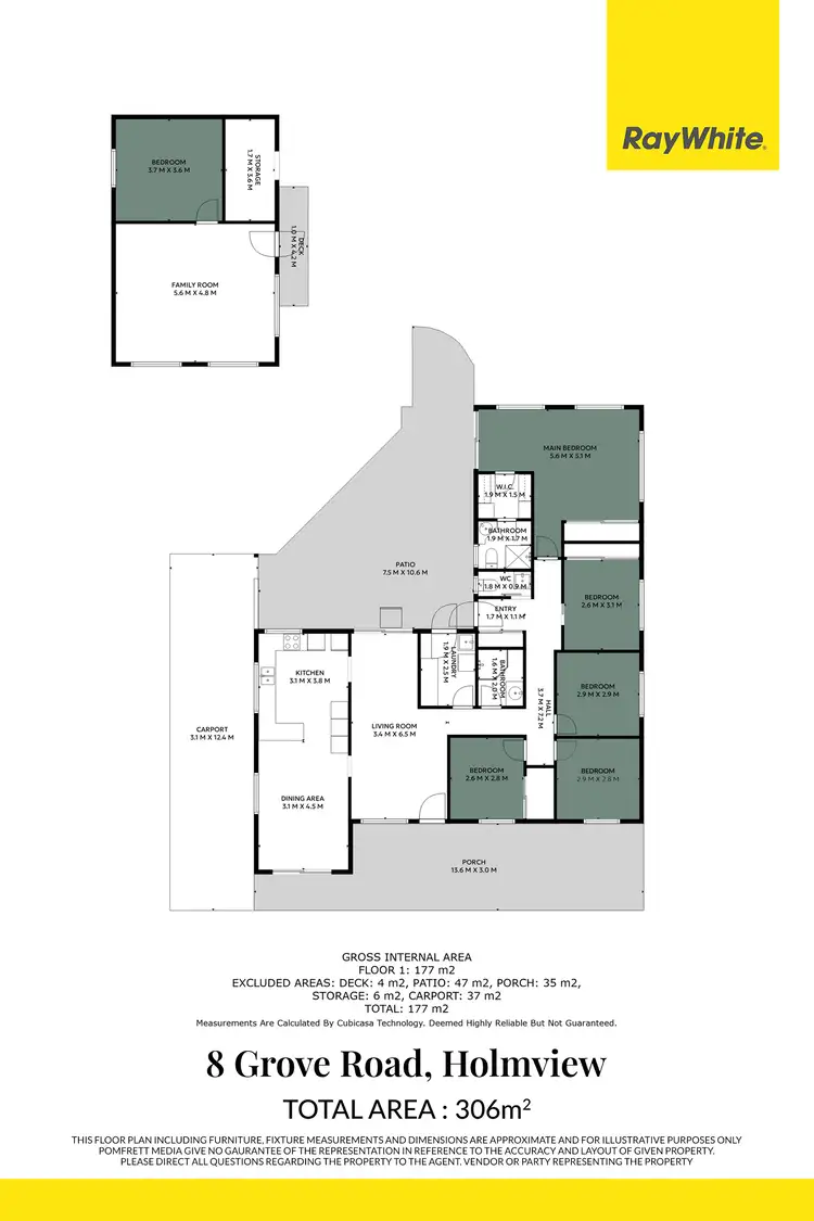 Floorplan of Homely house listing, 8 Grove Road, Holmview QLD 4207