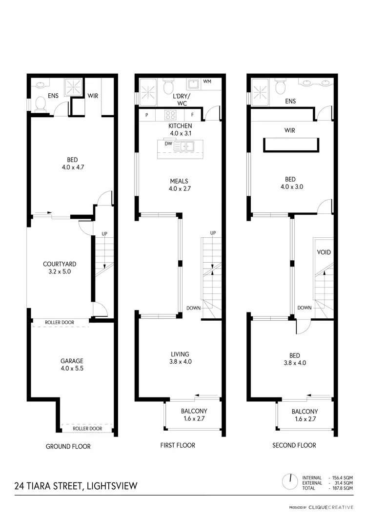 Floorplan of Homely house listing, 24 Tiara Street, Lightsview SA 5085