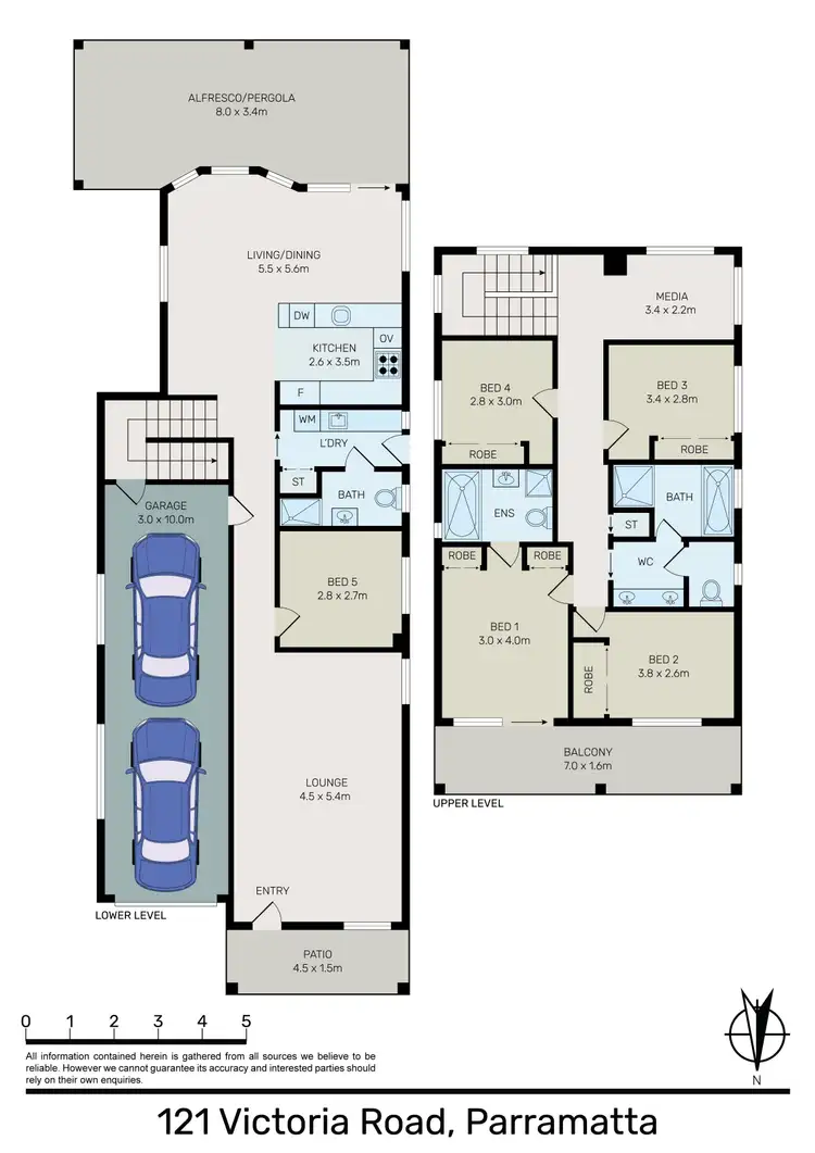 Floorplan of Homely house listing, 121 Victoria Road, Parramatta NSW 2150
