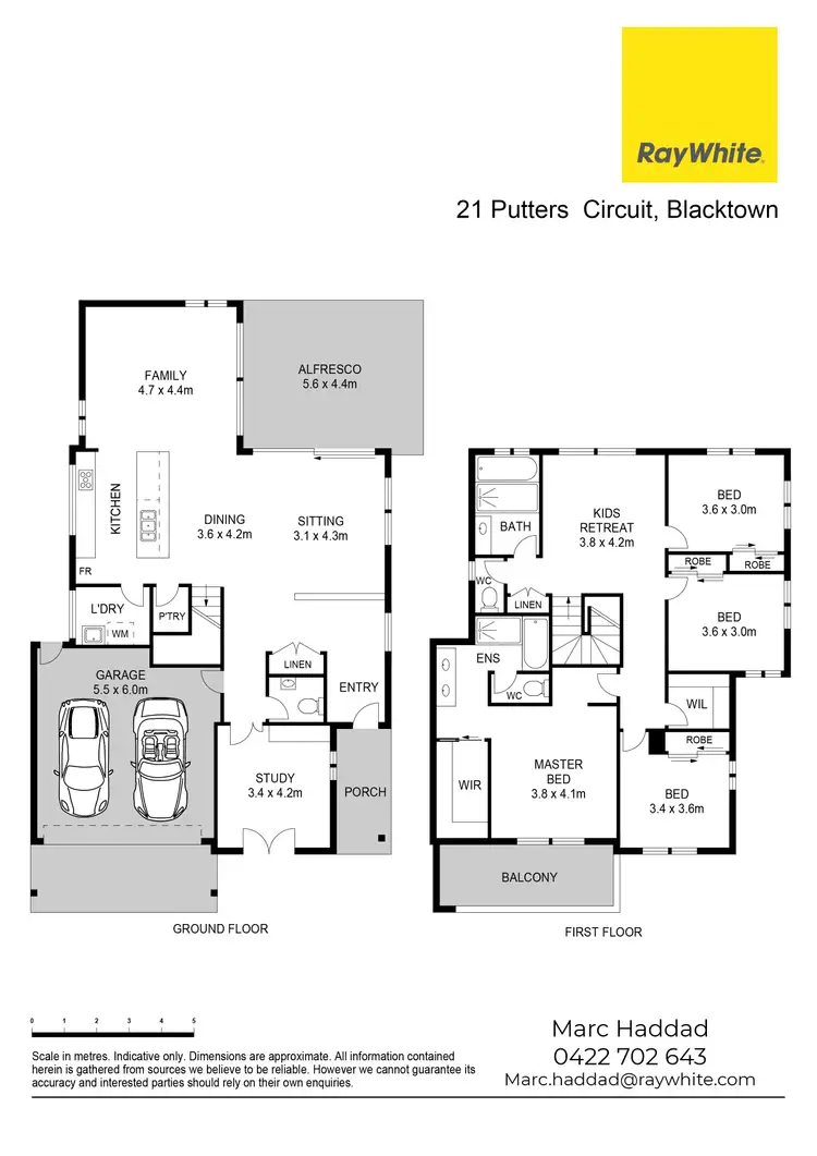 Floorplan of Homely house listing, 21 Putters Circuit, Blacktown NSW 2148