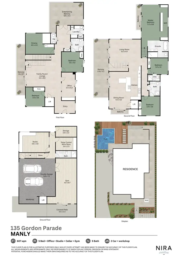 Floorplan of Homely house listing, 135 Gordon Parade, Manly QLD 4179