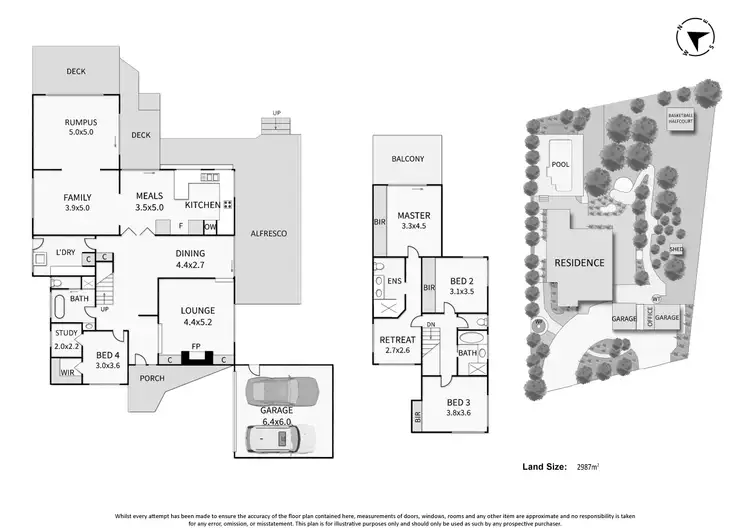 Floorplan of Homely house listing, 2 Merilyn Way, Frankston South VIC 3199