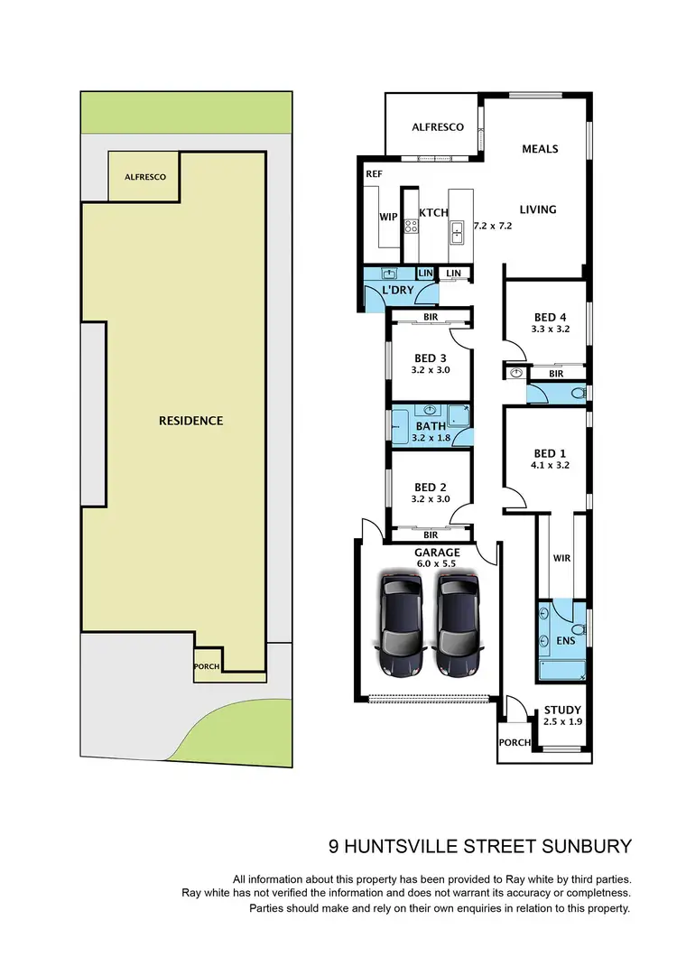 Floorplan of Homely house listing, 9 Huntsville Street, Sunbury VIC 3429