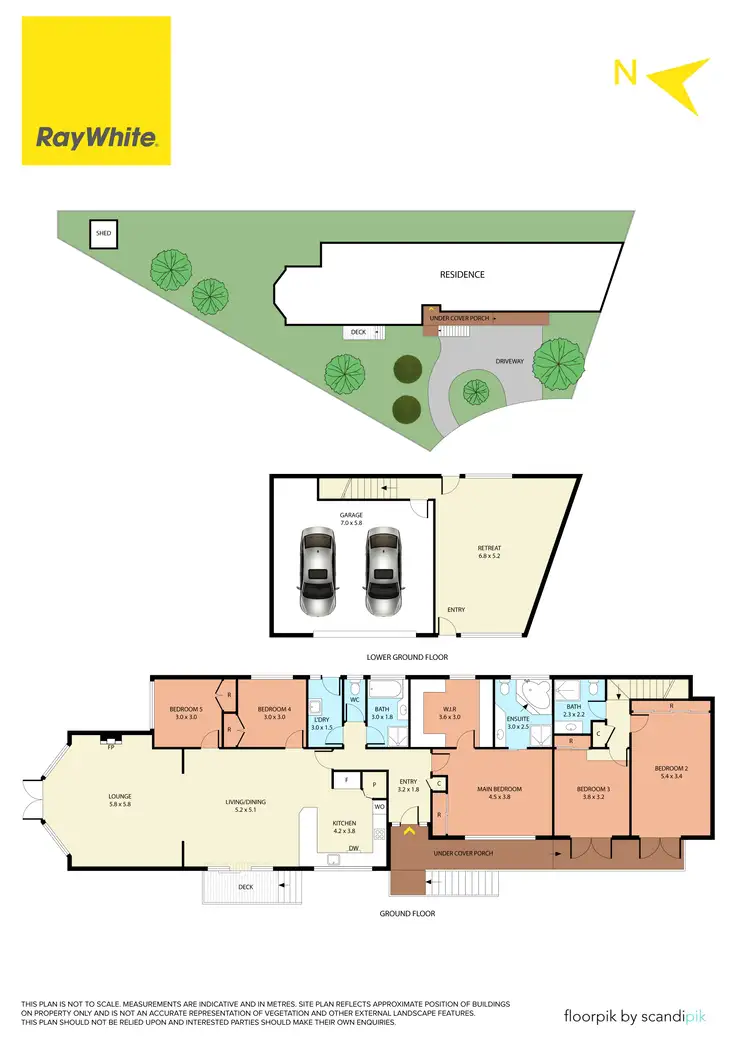 Floorplan of Homely house listing, 15 BLAIR Court, Warranwood VIC 3134