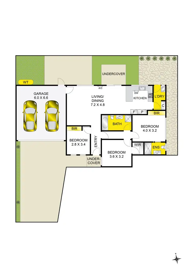 Floorplan of Homely house listing, 1/5 Emilija Court, Marshall VIC 3216