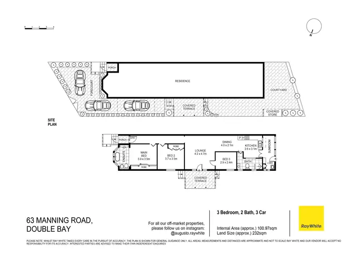 Floorplan of Homely house listing, 63 Manning Road, Double Bay NSW 2028