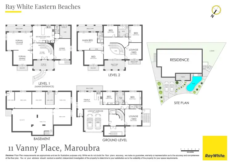 Floorplan of Homely house listing, 11 Vanny Place, Maroubra NSW 2035