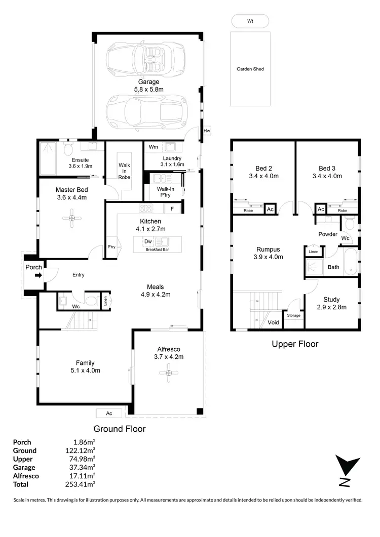 Floorplan of Homely house listing, 2/20 Persimmon Grove, Golden Grove SA 5125
