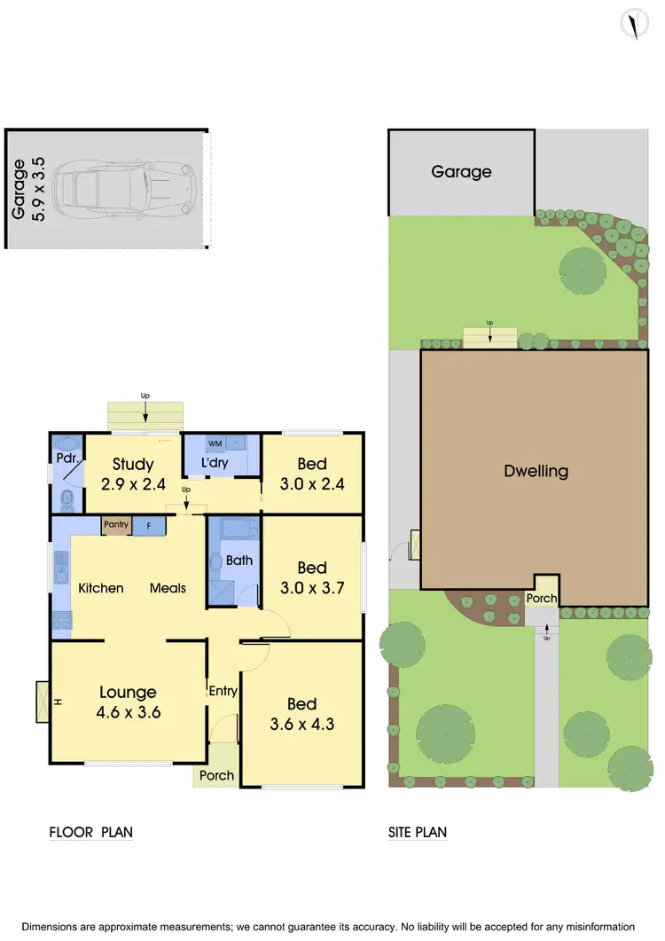 Floorplan of Homely unit listing, 1/30 Alice Street, Clayton VIC 3168