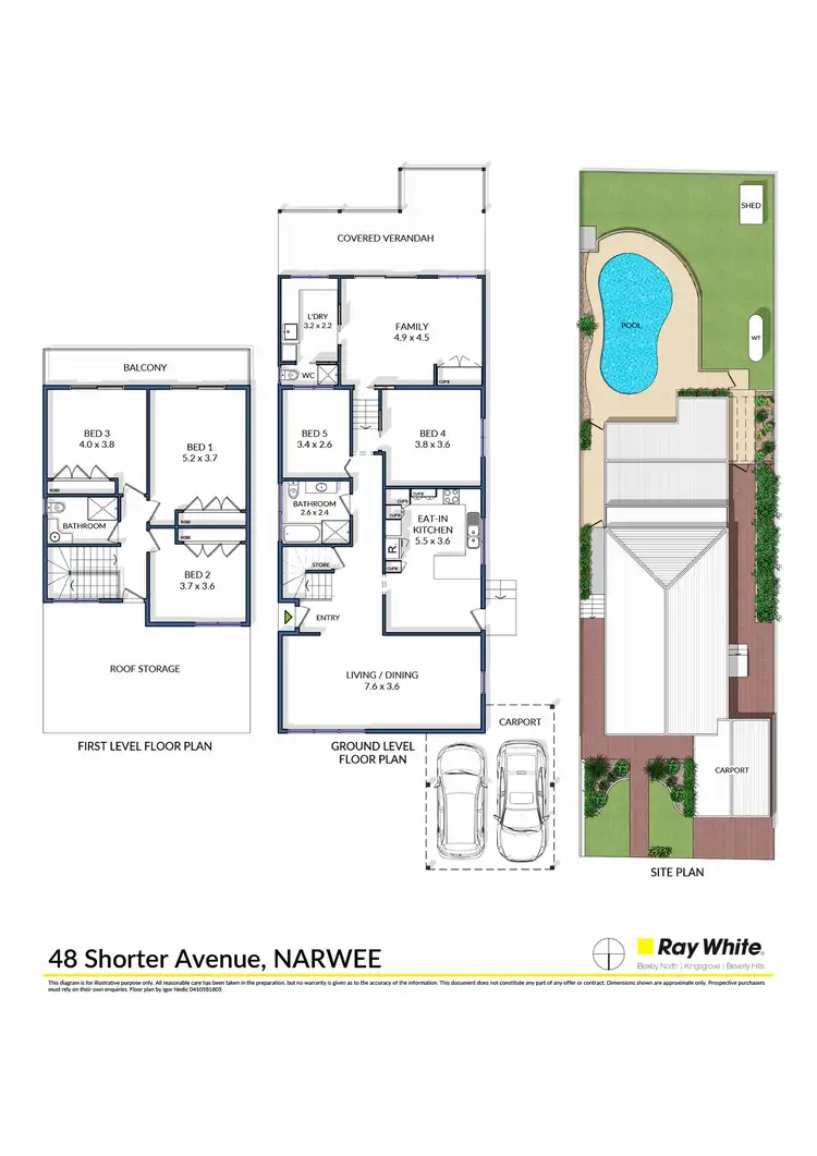 Floorplan of Homely house listing, 48 Shorter Avenue, Narwee NSW 2209