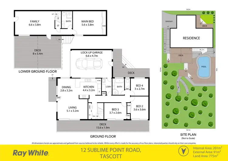 Floorplan of Homely house listing, 12 Sublime Point Avenue, Tascott NSW 2250