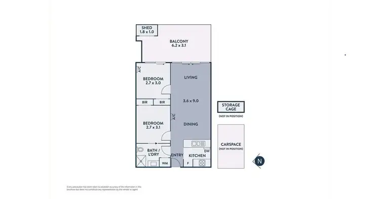 Floorplan of Homely apartment listing, 103/49 Plenty Road, Preston VIC 3072