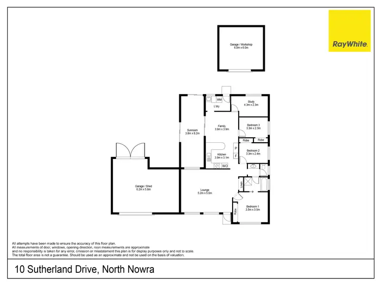 Floorplan of Homely house listing, 10 Sutherland Drive, North Nowra NSW 2541