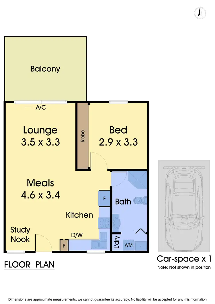 Floorplan of Homely apartment listing, 24/82-86 Atherton Road, Oakleigh VIC 3166