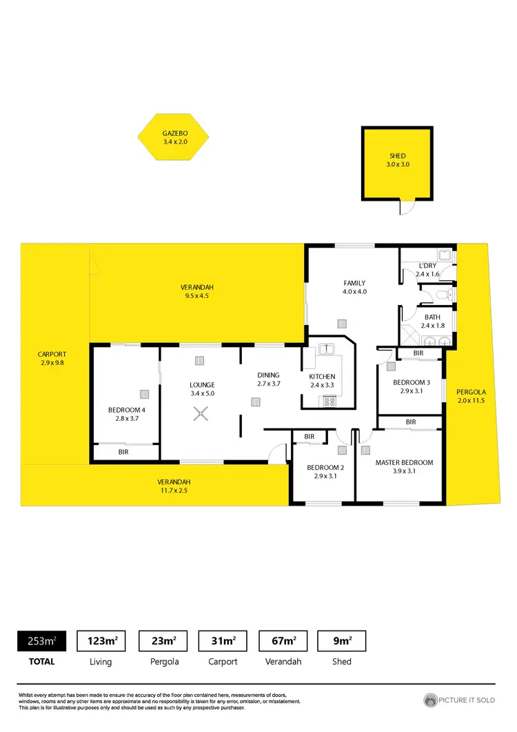 Floorplan of Homely house listing, 48 Tareena Street, Craigmore SA 5114