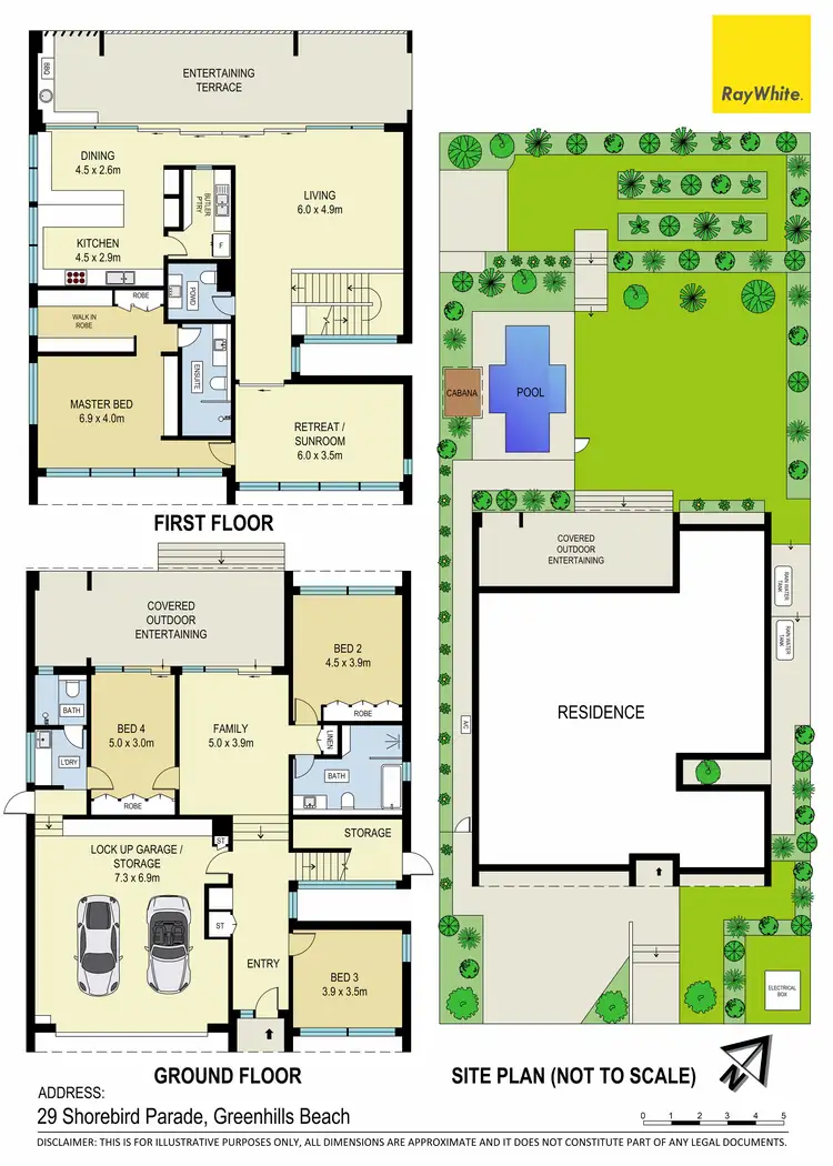 Floorplan of Homely house listing, 29 Shorebird Parade, Greenhills Beach NSW 2230