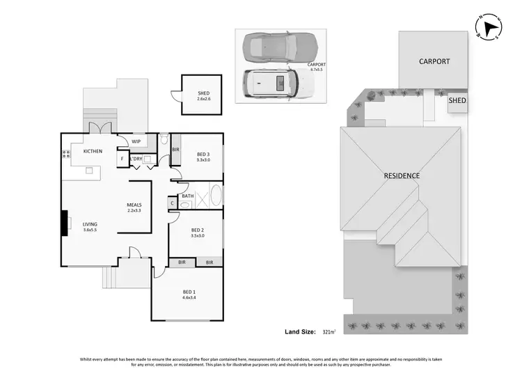 Floorplan of Homely house listing, 1/33 Genista Street, Frankston South VIC 3199