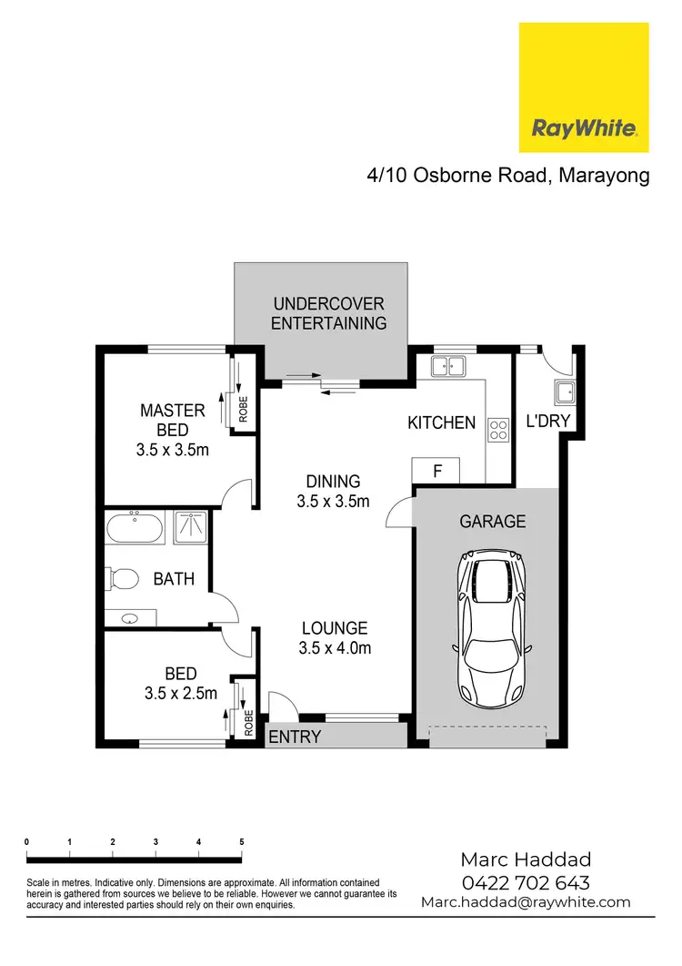 Floorplan of Homely villa listing, 4/10 Osborne Road, Marayong NSW 2148