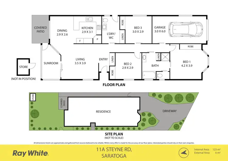 Floorplan of Homely house listing, 11A Steyne Road, Saratoga NSW 2251